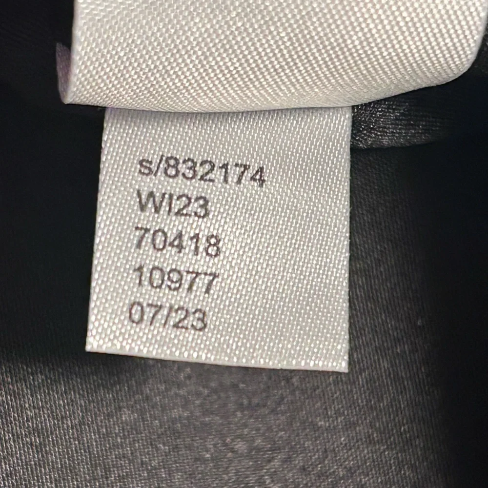 Ann Taylor Classic Geo Jacquard Flare Dress Black/Gold  Size 14 - Picture 13 of 15